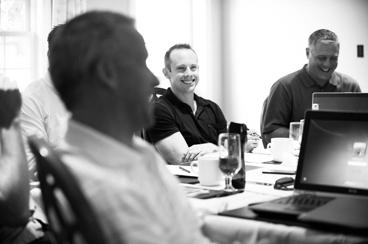 Environment photo with brand treatment